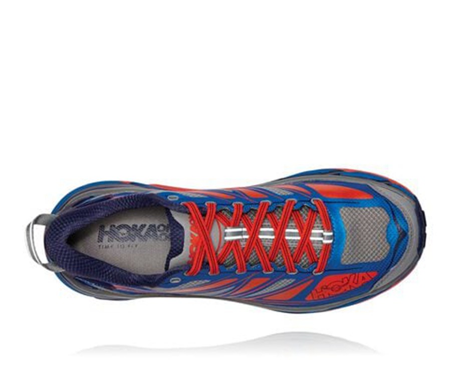 Hoka Australia One One Mafate Speed 2 - Mens Trail Shoes Blue - BJNYD-0564